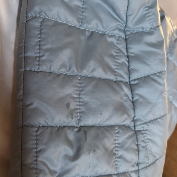 Patagonia Womens Nano Puff Quilted Full Zip Primaloft Lightweight Jacket Blue XL - Picture 12 of 12